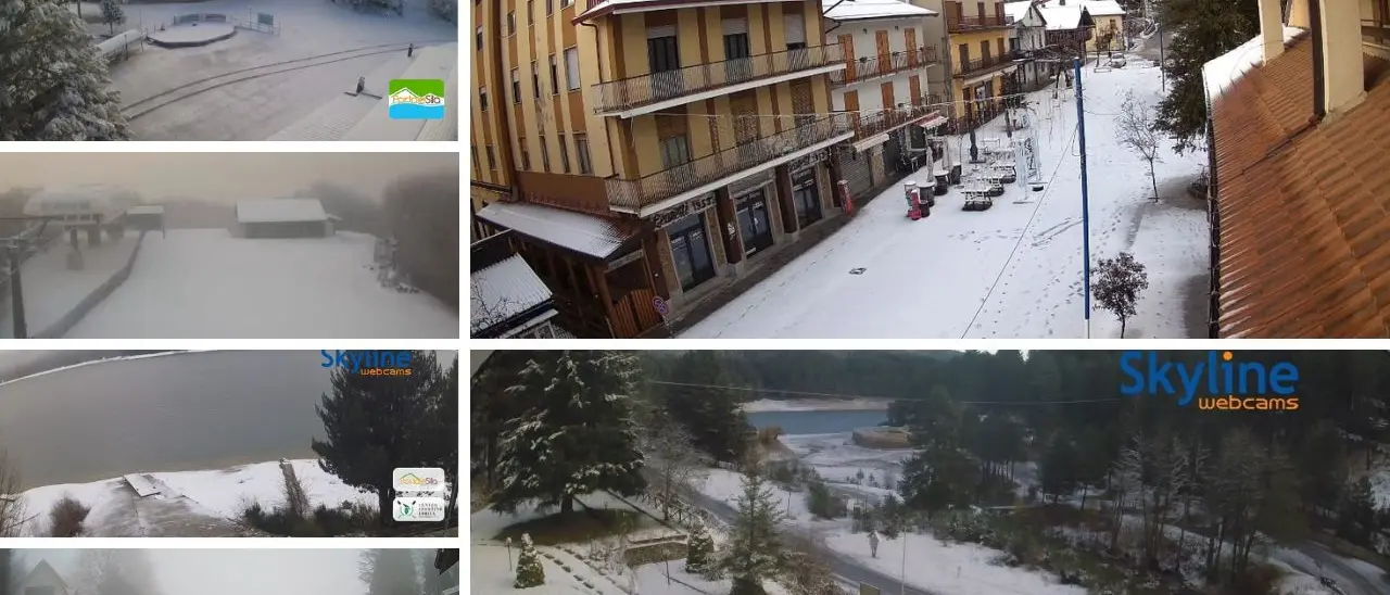 Neve in Calabria: da Sila e Pollino\u00A0fino all’Aspromonte ecco le imbiancate più spettacolari\n