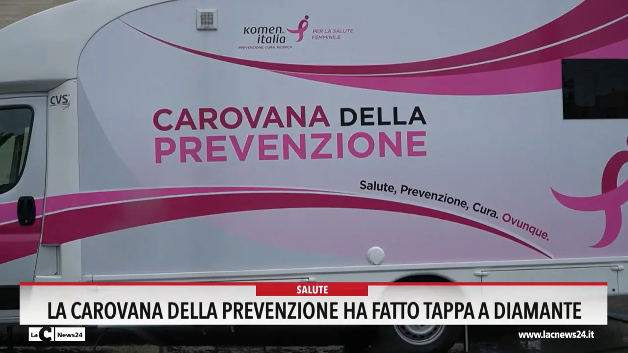 La carovana della prevenzione ha fatto tappa a Diamante
