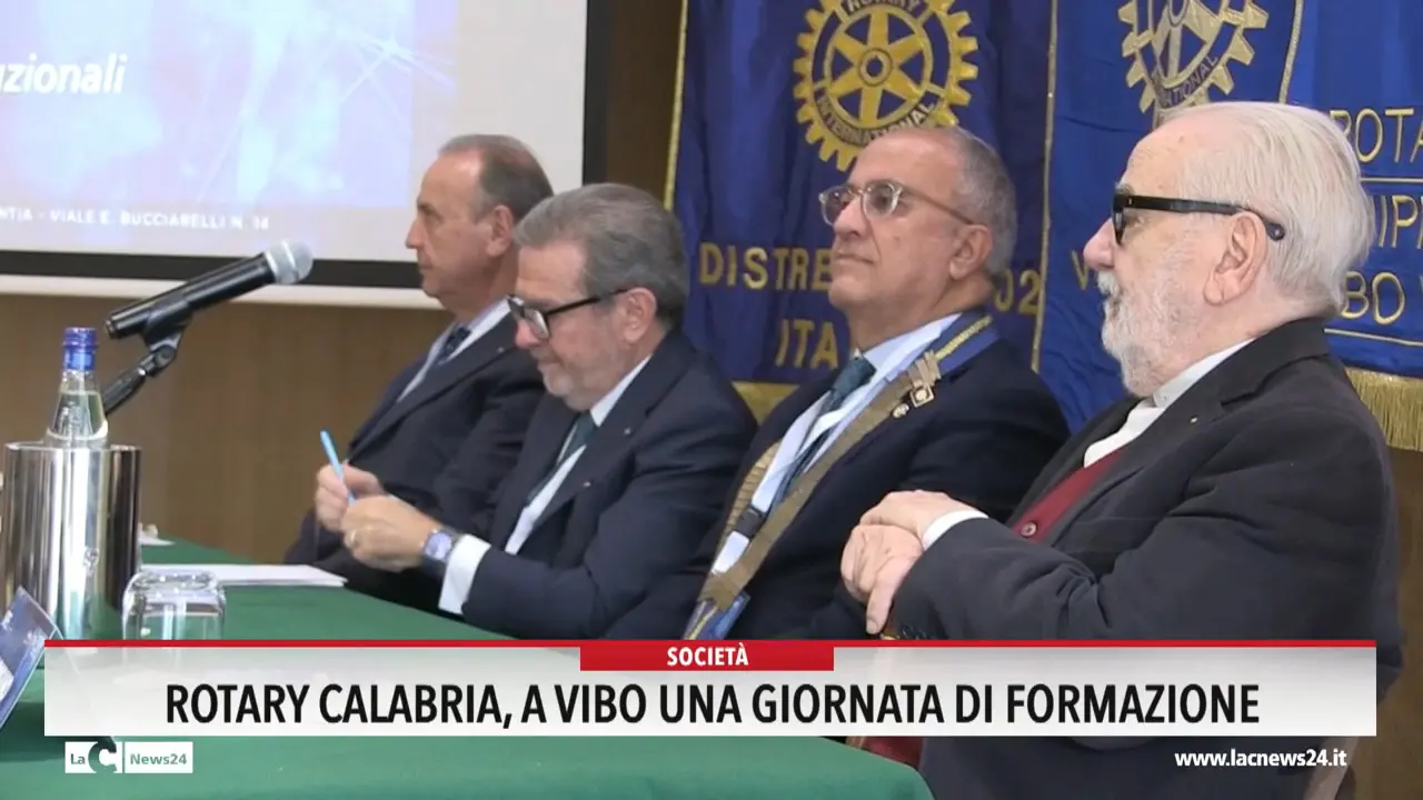 Rotary Calabria, a Vibo una giornata di formazione