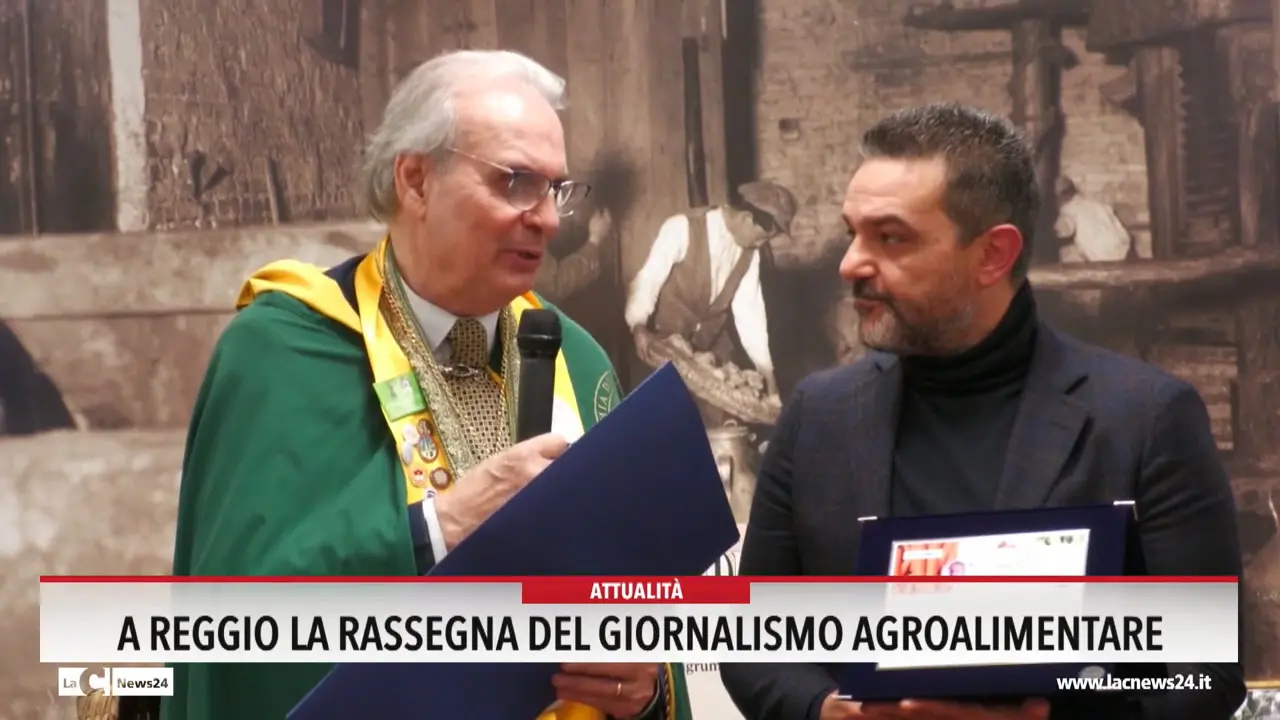 A Reggio la rassegna del giornalismo agroalimentare