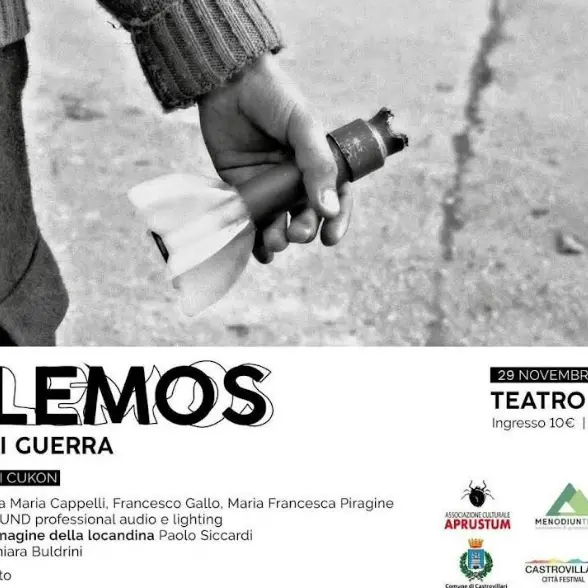 A Castrovillari va in scena Polemos-Lessico di guerra: lo spettacolo nato dal racconto di vita di Giovanni Cukon\n