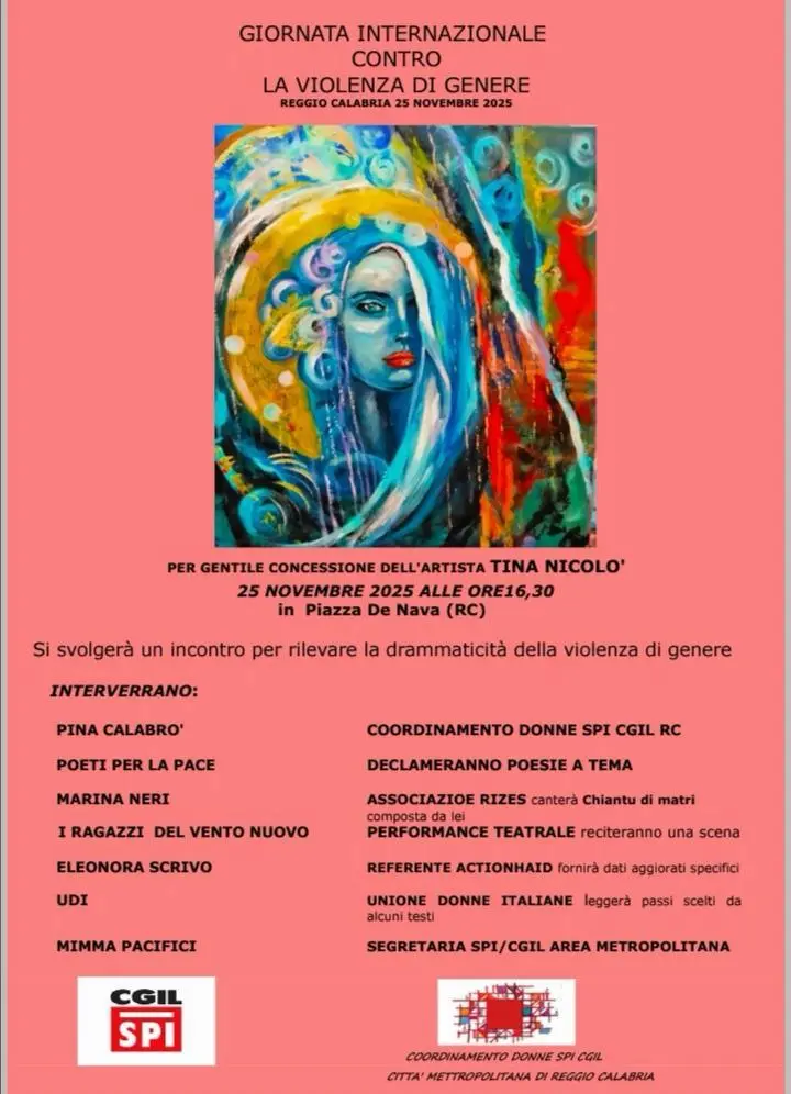 Violenza sulle donne, il Coordinamento Donne SPI CGIL organizza incontro il 25 novembre\n