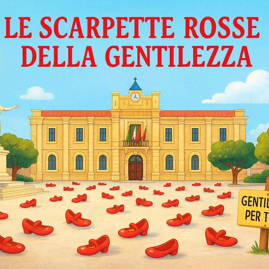 “Le scarpette rosse della gentilezza”, iniziativa a Reggio in occasione della Giornata contro la violenza sulle donne\n