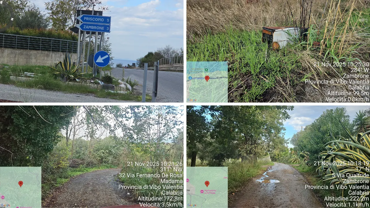 Zambrone, opposizione a “trazione integrale”: usa un fuoristrada per documentare lo stato della rete viaria\n