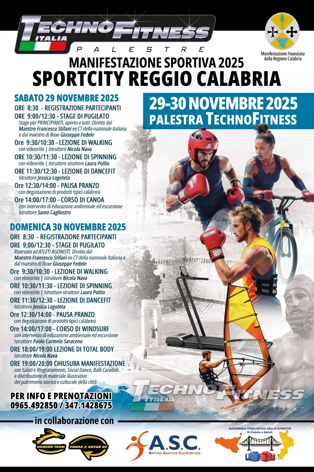 Reggio, tutto pronto per la manifestazione sportiva “Sportcity RC”\n