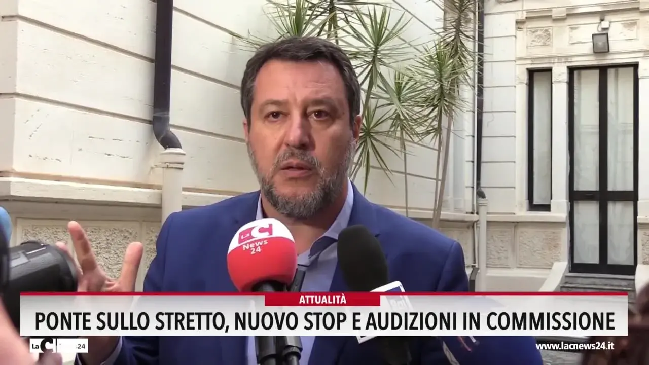 Ponte sullo Stretto, nuovo stop e audizioni in commissione