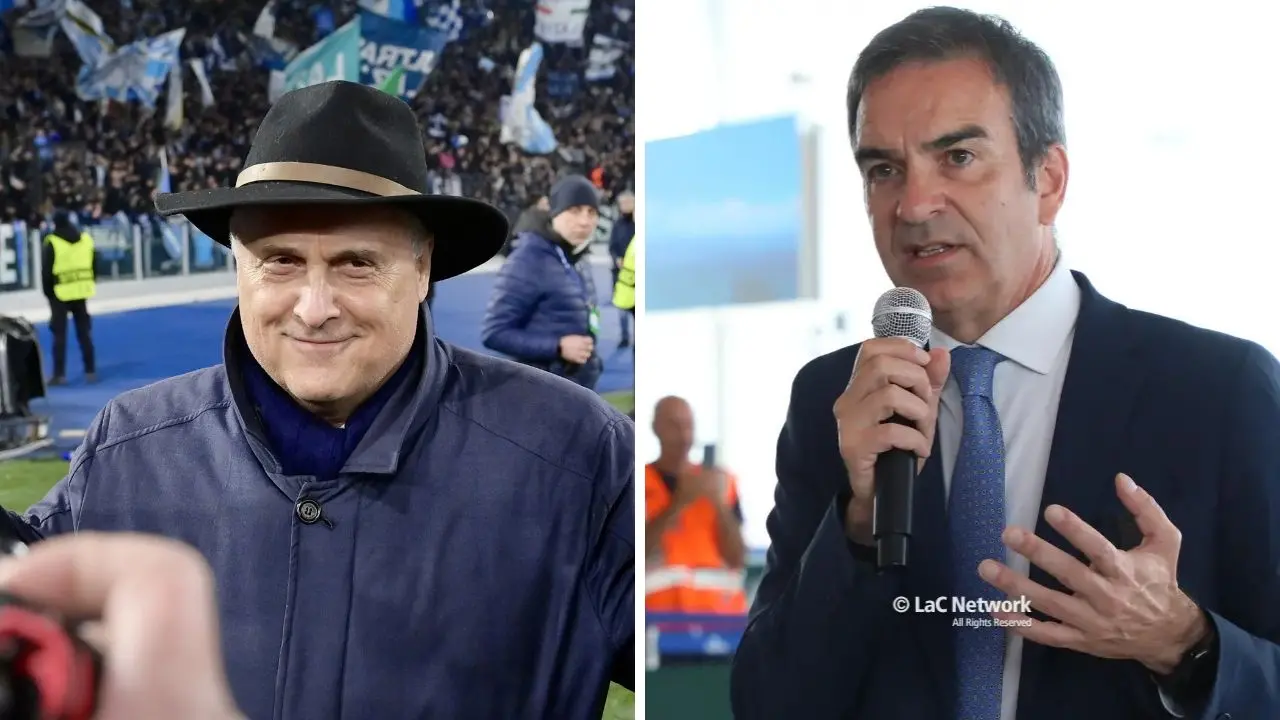 <p>Claudio Lotito e Roberto Occhiuto</p>\\n