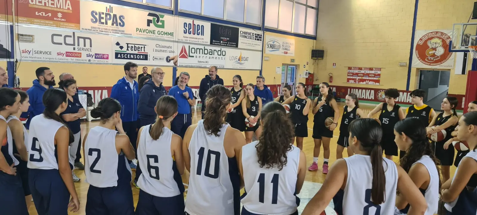 Brunamonti e Lucchesi accendono il PalaLumaka: successo per l’Academy Calabria–Sicilia\n