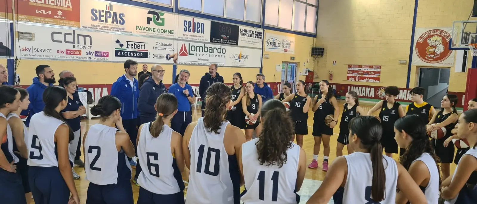 Brunamonti e Lucchesi accendono il PalaLumaka: successo per l’Academy Calabria–Sicilia\n