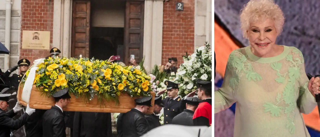 A Milano i funerali di\u00A0Ornella Vanoni, l’omelia: «Senza fragilità non c’è arte». Fresu suona Senza fine