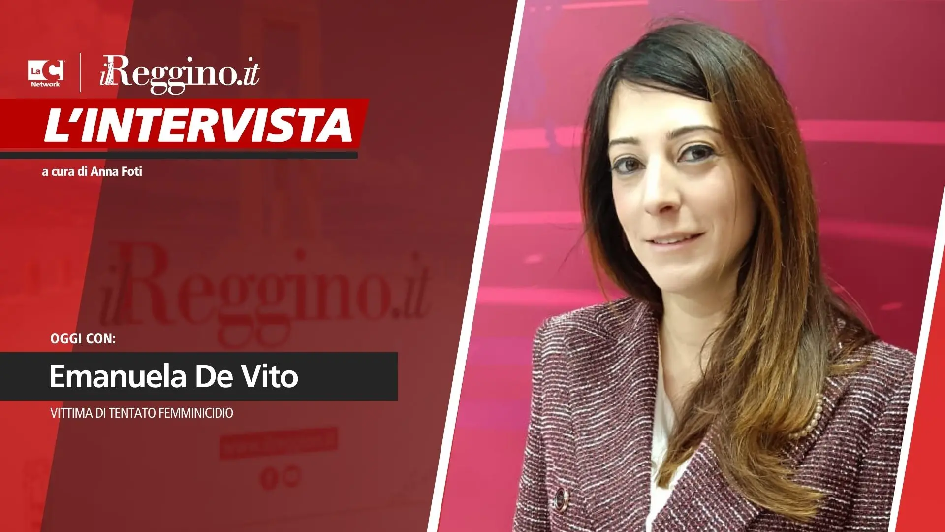 Anna foti intervista Emanuela De Vito