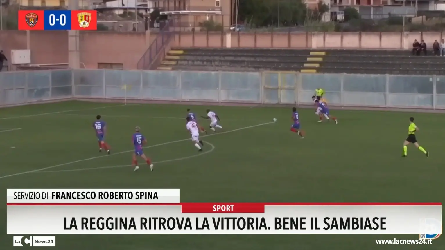 La Reggina ritrova la vittoria. Bene il Sambiase