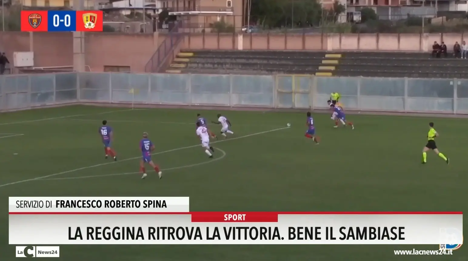 La Reggina ritrova la vittoria. Bene il Sambiase
