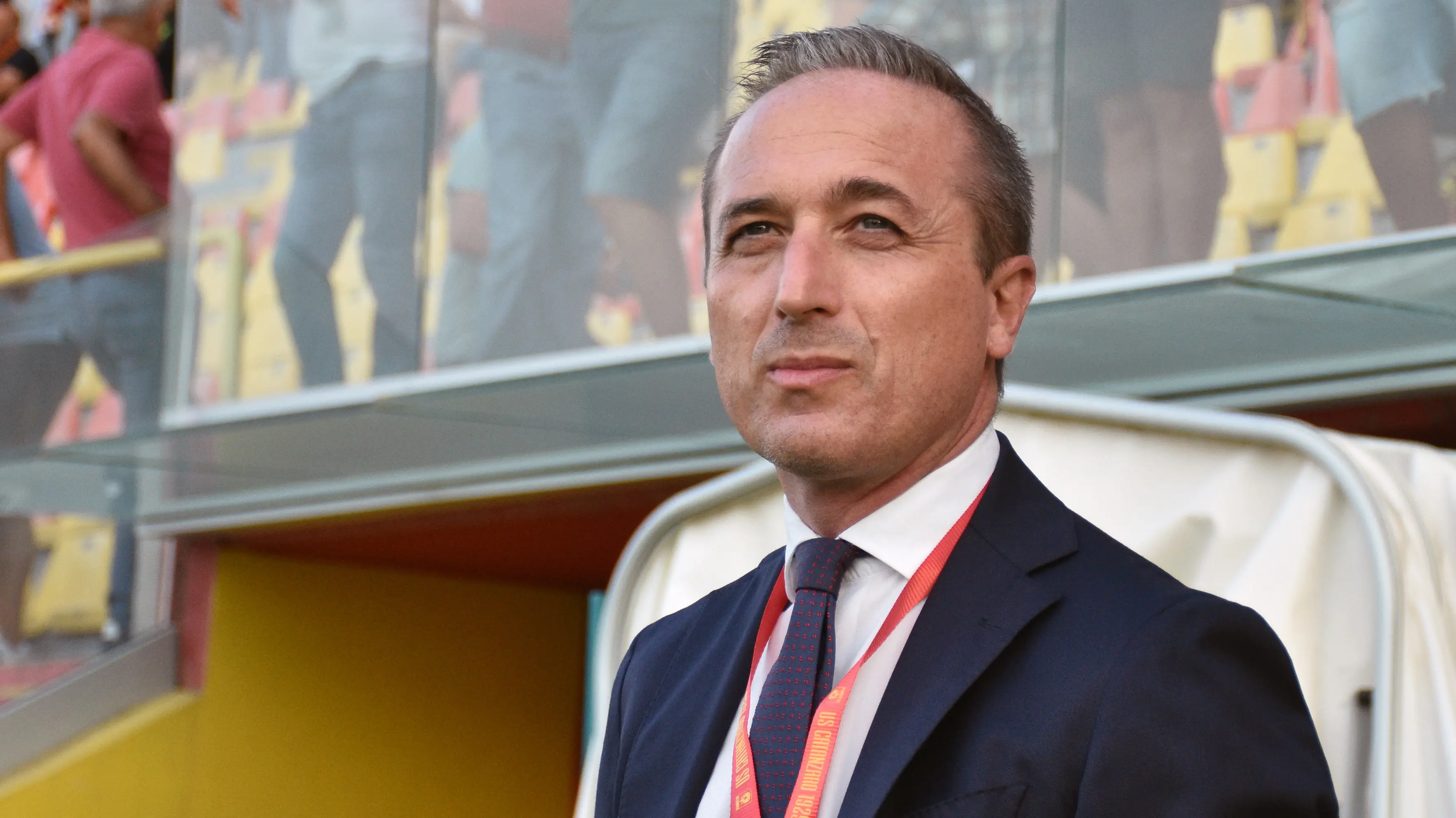 Catanzaro\\'s DG Paolo Morganti during the italian soccer Serie B match Us Catanzaro vs Ss Juve Stabia at the Nicola Ceravolo stadium in Catanzaro, Italy on August 25, 2024