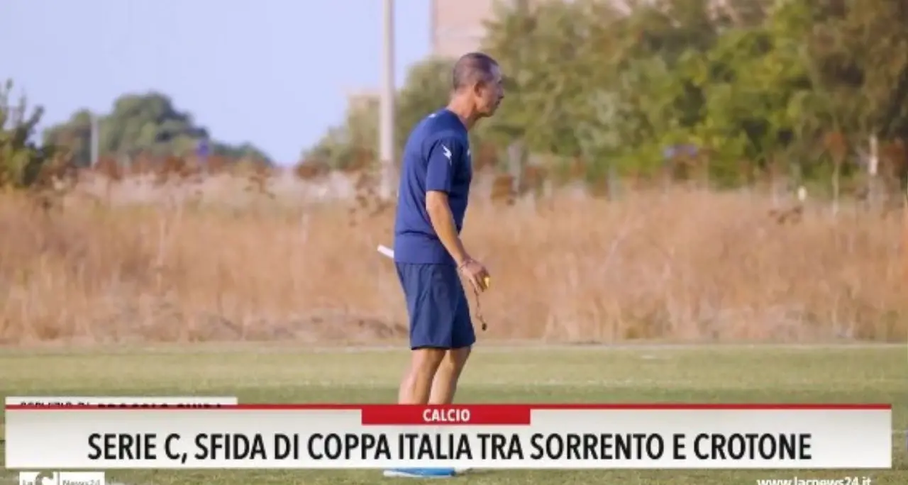 Serie C, sfida di coppa Italia tra Sorrento e Crotone