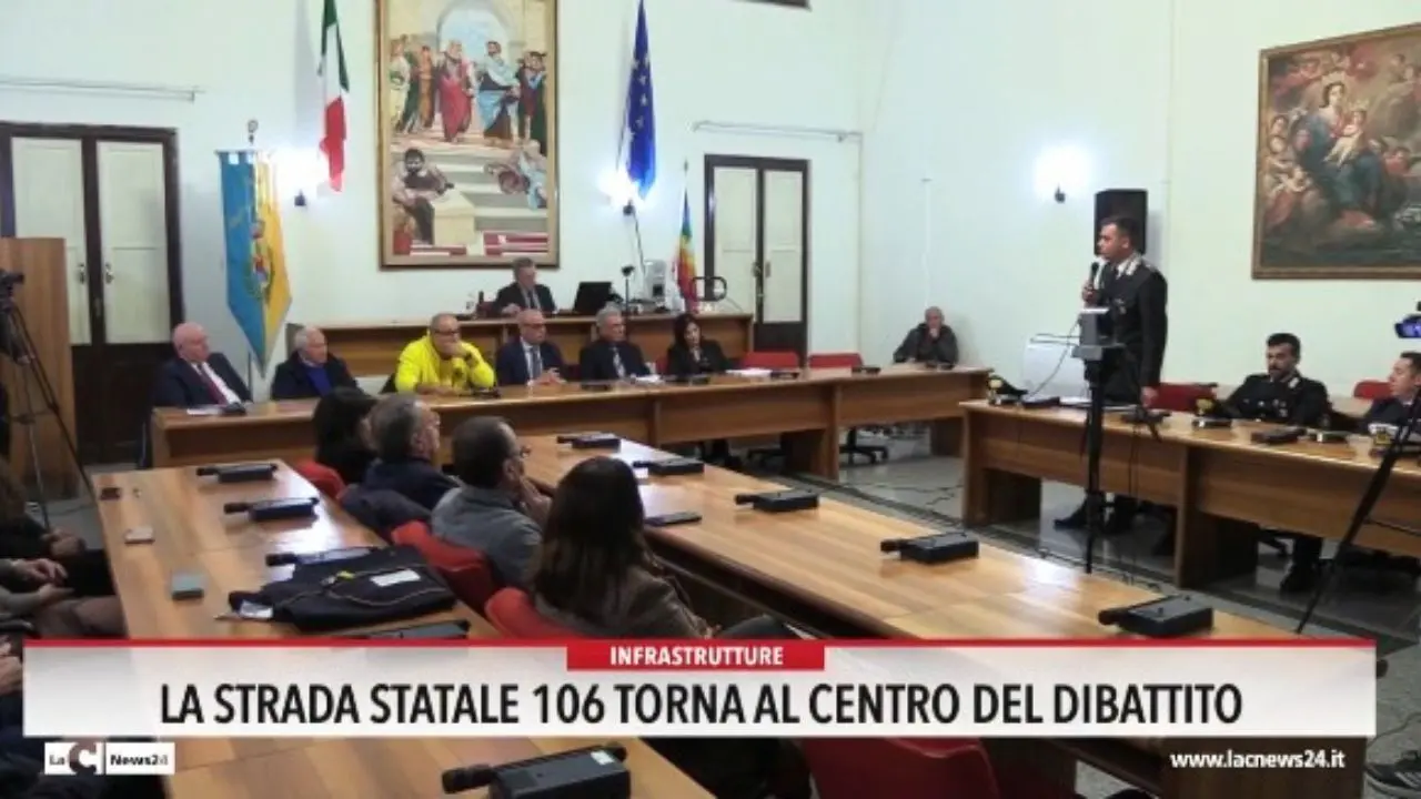 La strada statale 106 torna al centro del dibattito