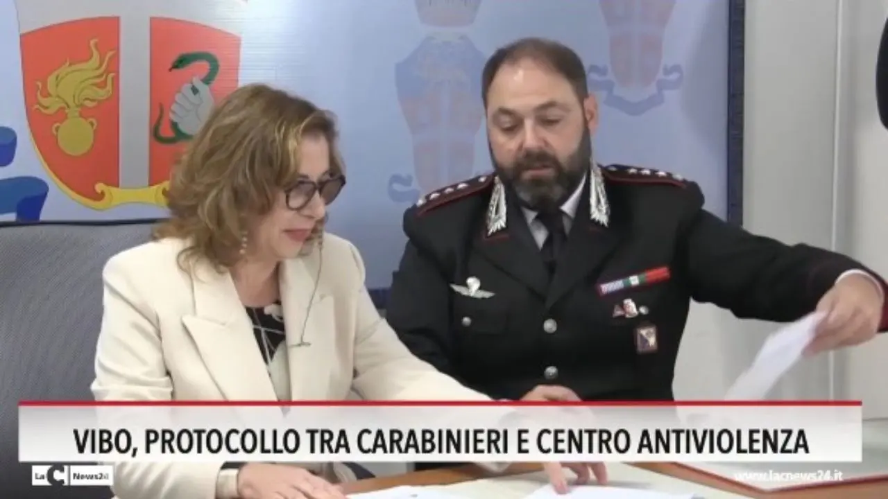 Vibo, protocollo tra carabinieri e Centro Antiviolenza