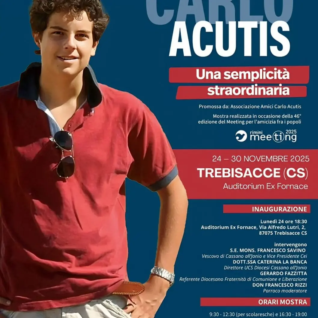 A Trebisacce la mostra su Carlo Acutis: un esempio per i ragazzi di oggi\n