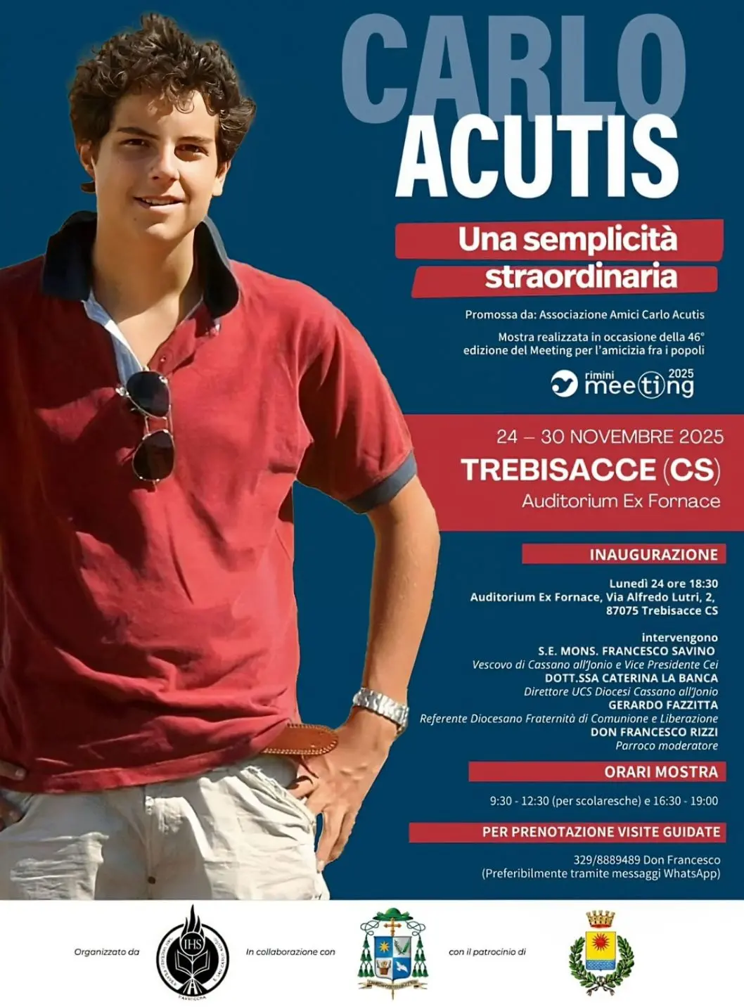 A Trebisacce la mostra su Carlo Acutis: un esempio per i ragazzi di oggi\n