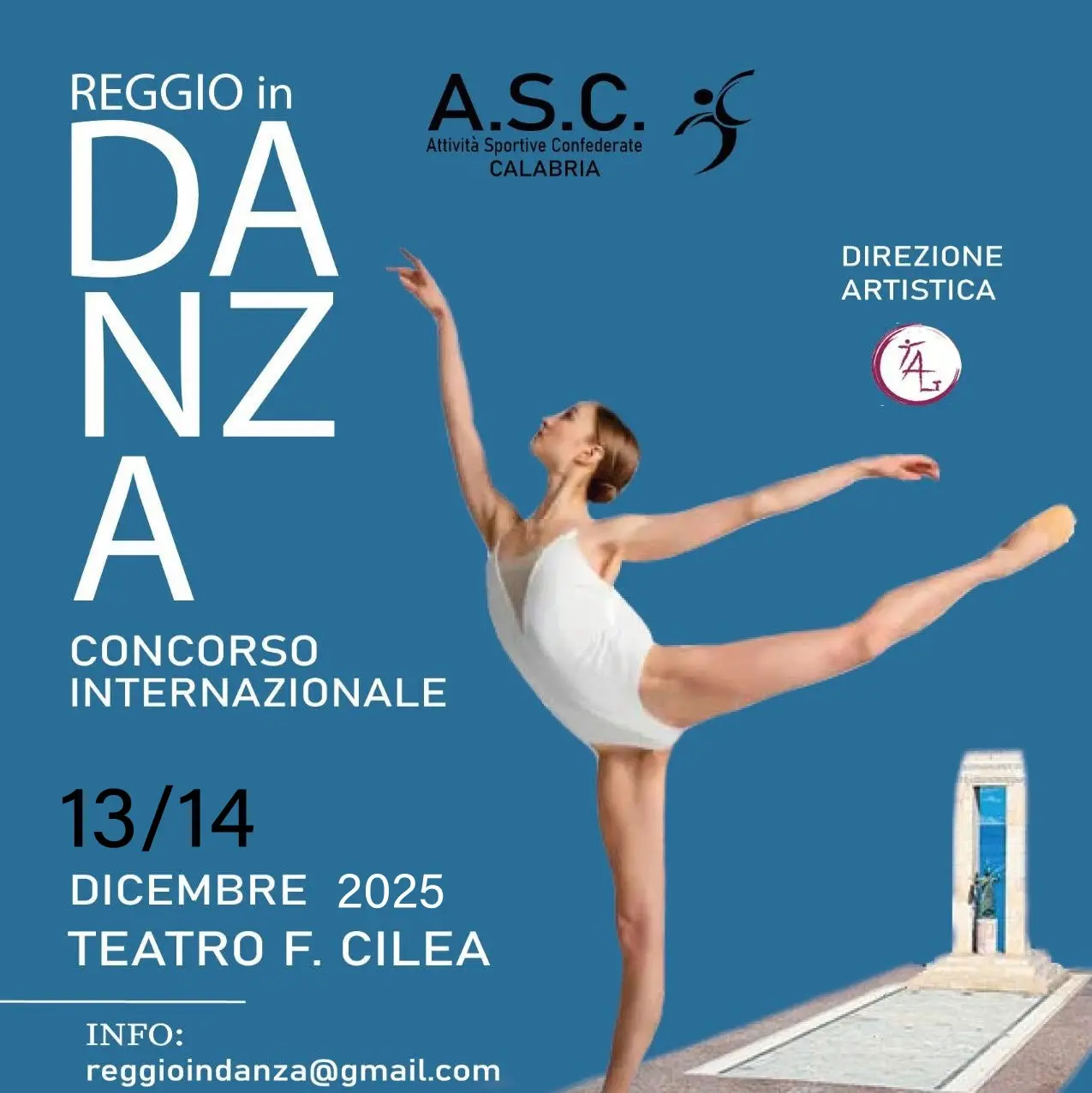 Tutto pronto per il concorso internazionale Reggio in Danza