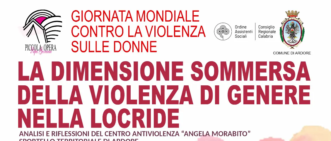 Ad Ardore Marina il convegno: “La dimensione sommersa della violenza di genere nella Locride”\n