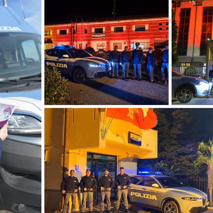 “Orange the World”: Questura e presidi vibonesi\u00A0della polizia si colorano di arancione contro la violenza di genere\n
