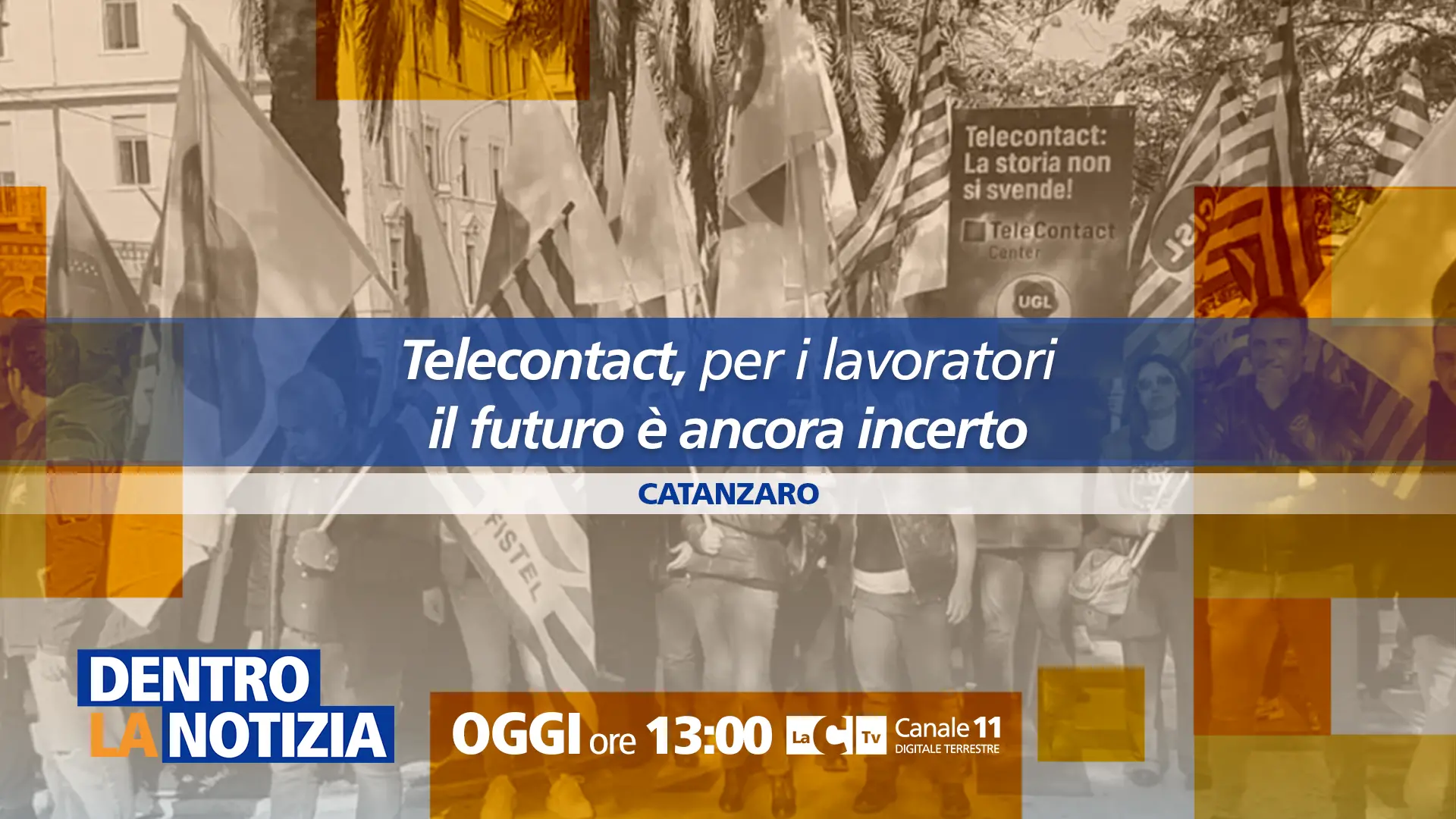 Telecontact, 400 lavoratori a rischio in Calabria: l’allarme dei sindacati\u00A0a Dentro la Notizia\n