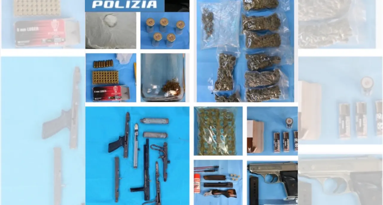 Tropea, controlli della polizia nelle case popolari: armi clandestine e droga in cantina. Un arresto\n