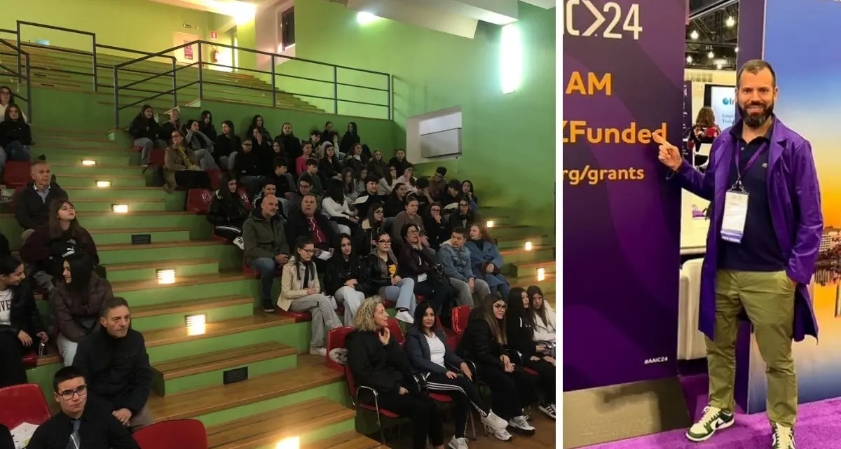 Eugenio Barone al Da Vinci-Nitti: studenti a lezione sull’Alzheimer\n