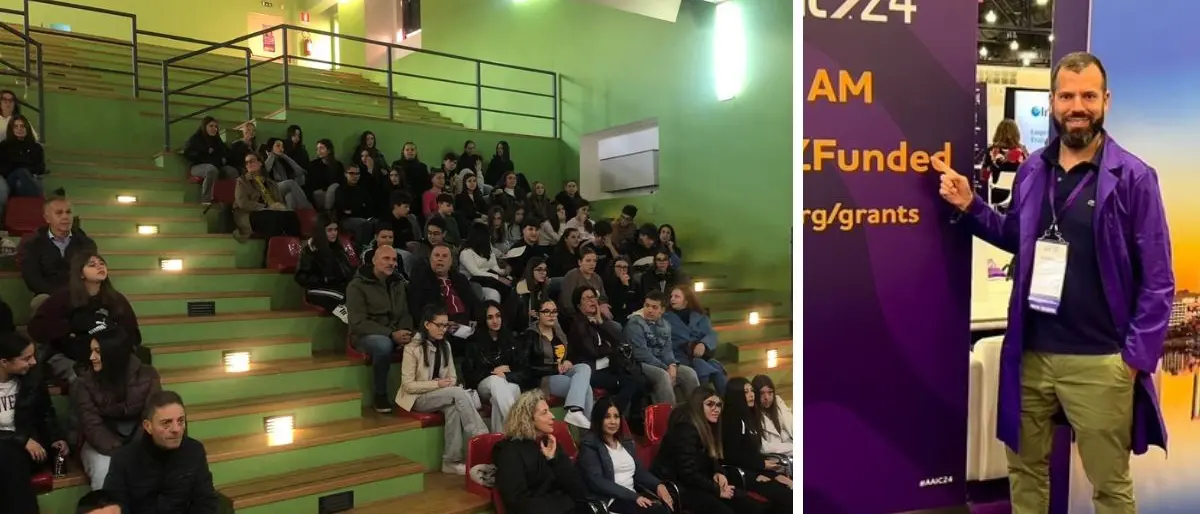 Eugenio Barone al Da Vinci-Nitti: studenti a lezione sull’Alzheimer\n