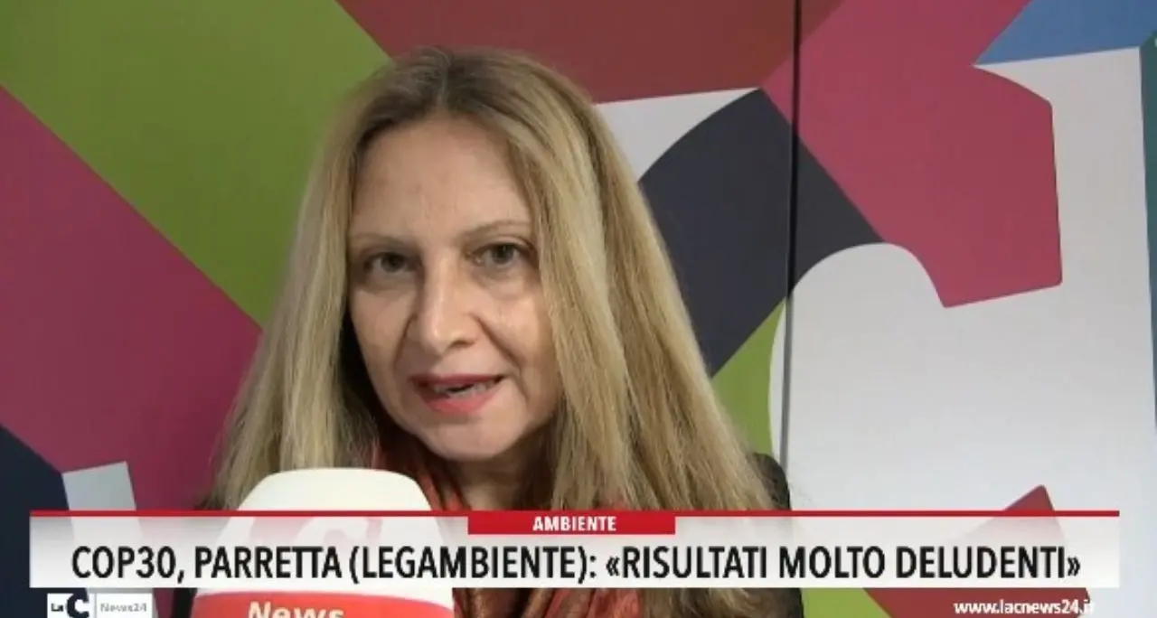 COP30, Parretta (Legambiente): «Risultati molto deludenti»