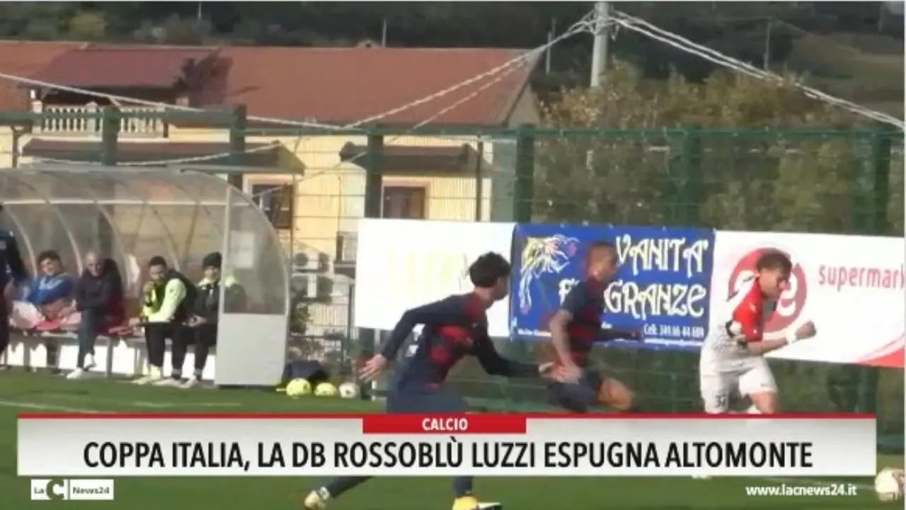 Coppa Italia, la Db Rossoblu Luzzi espugna Altomonte
