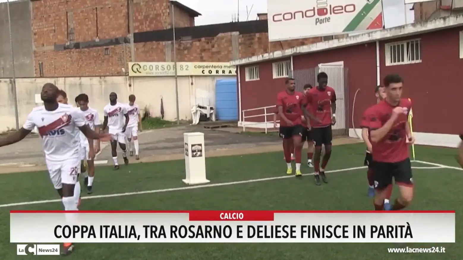Coppa Italia, tra Rosarno e Deliese finisce in parità