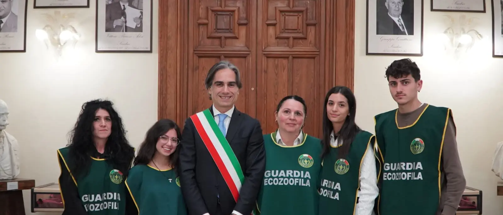 A Palazzo San Giorgio davanti al sindaco Falcomatà il giuramento di dodici nuove guardie eco-zoofile\n