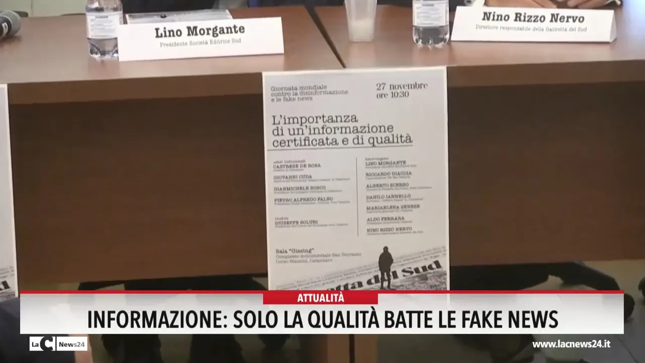 Informazione, solo la qualità batte le fake news