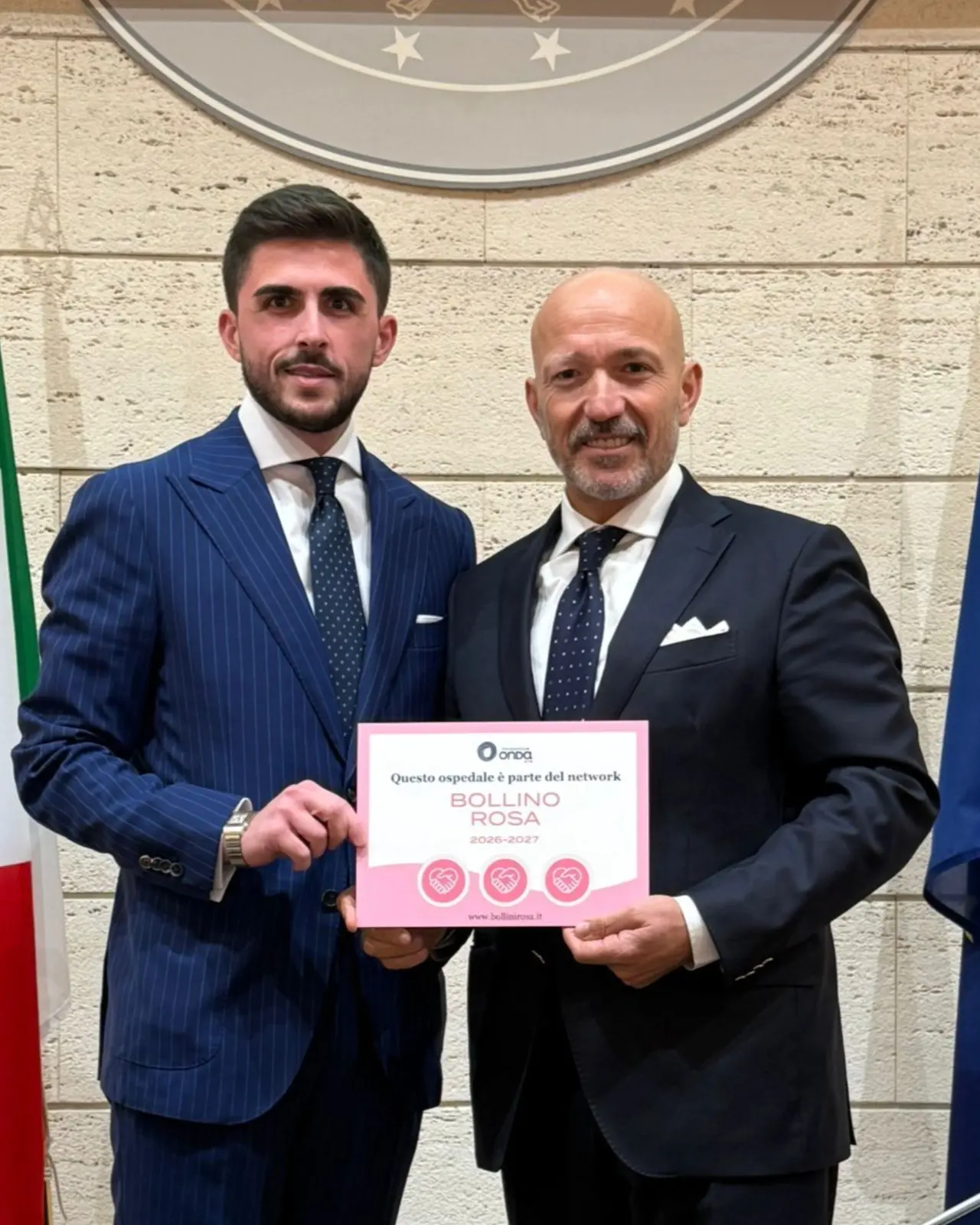 Tre Bollini Rosa a iGreco Ospedali Riuniti dal Ministero della Salute\n