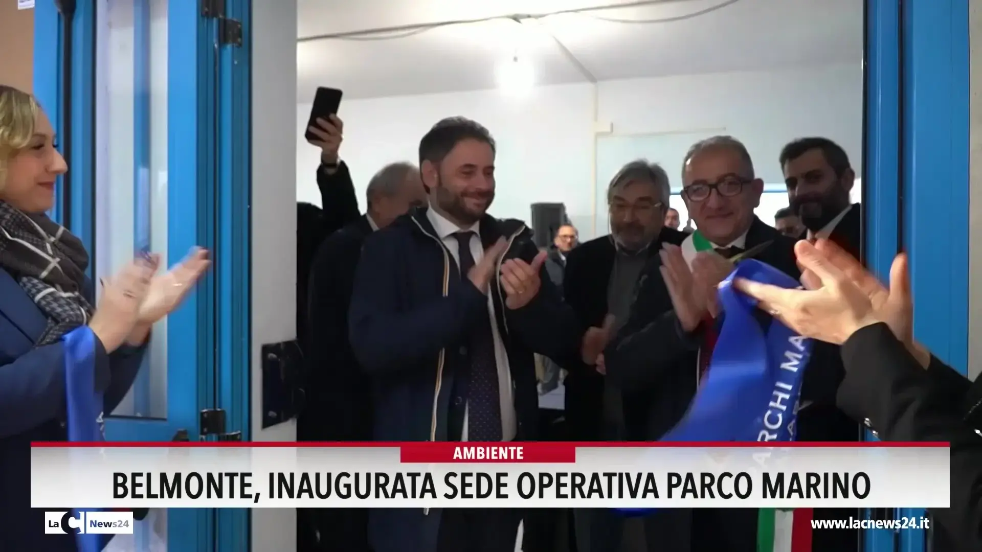 Belmonte, inaugurata sede operativa Parco marino