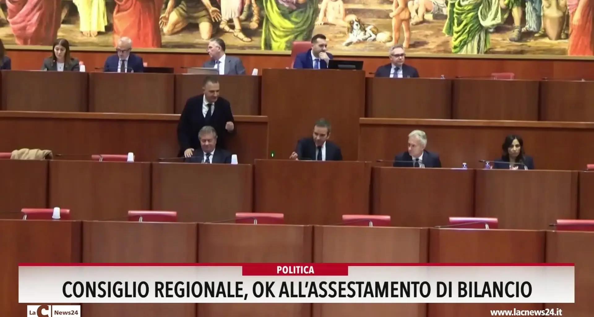 Consiglio regionale, ok all'assestamento di bilancio