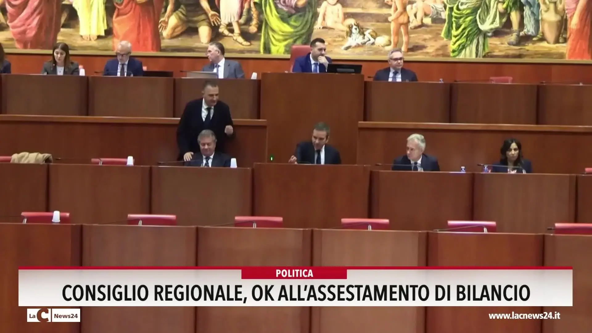 Consiglio regionale, ok all'assestamento di bilancio