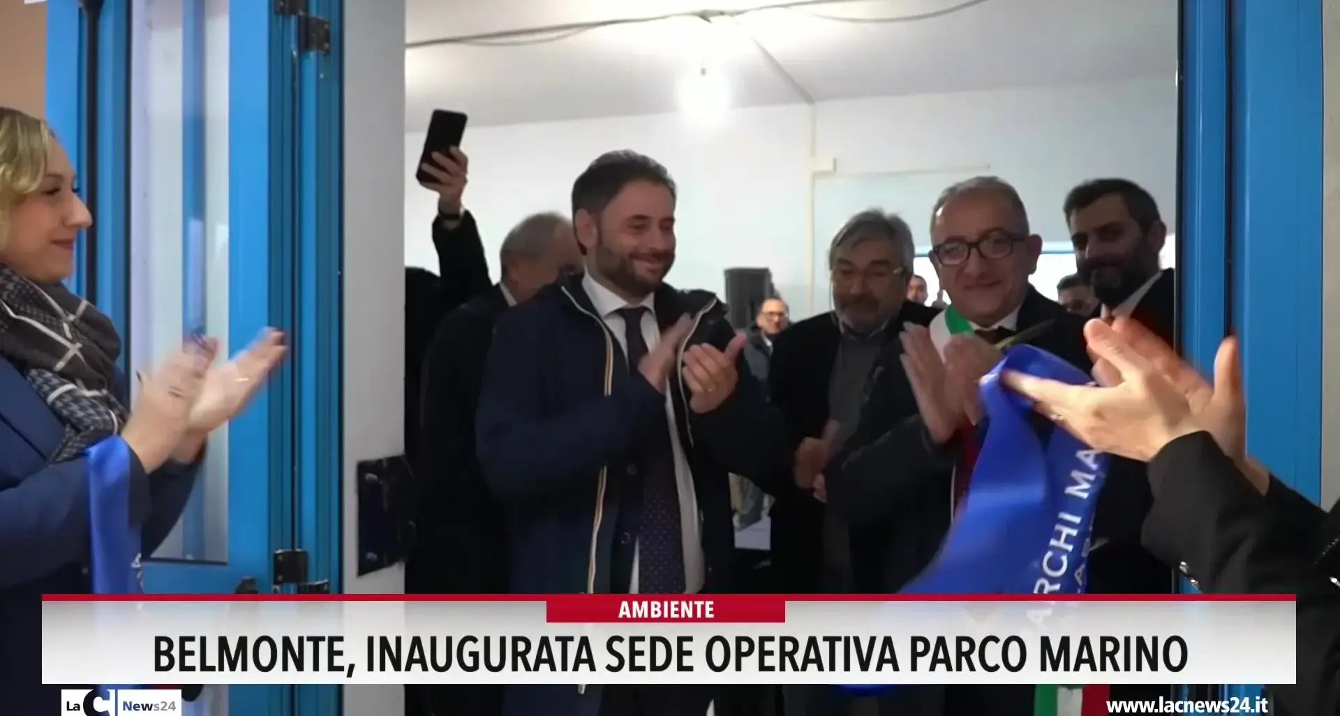 Belmonte, inaugurata sede operativa Parco marino