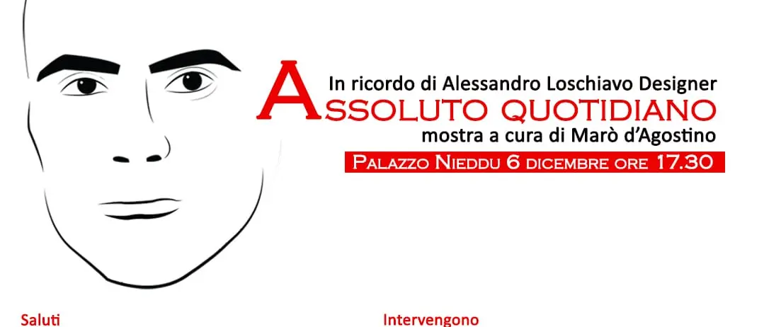 A Locri dal 6 dicembre la mostra “Alessandro Loschiavo designer. Assoluto Quotidiano”\n