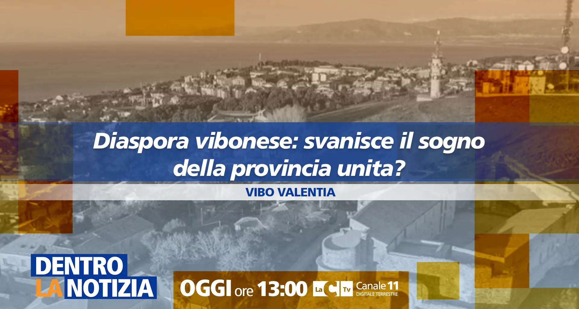 La fuga da Vibo a Catanzaro, a Dentro la Notizia la diaspora dei Comuni che vogliono cambiare Provincia\n