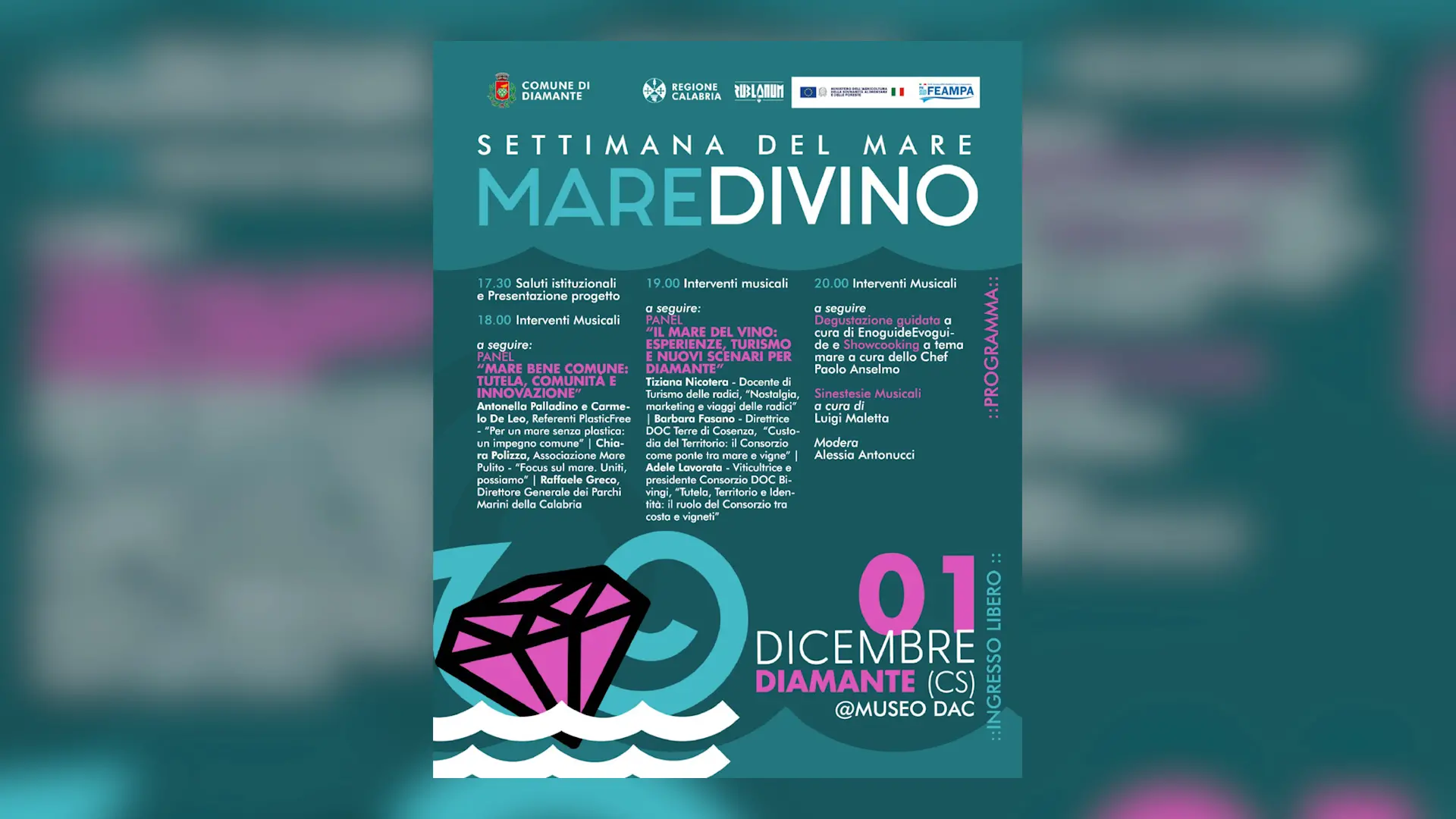 Diamante celebra il legame tra mare, cultura e territorio: il 1° dicembre arriva\u00A0l’evento\u00A0“Mare Divino”\n