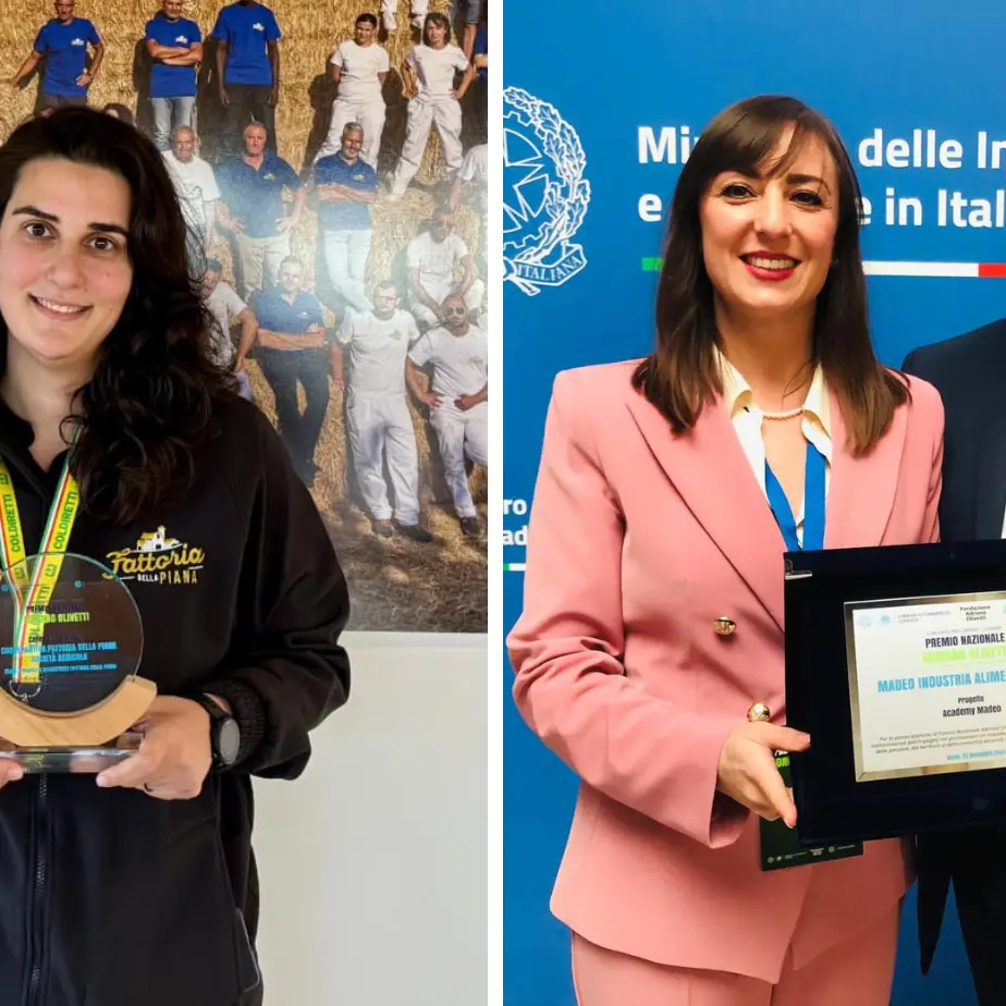 Il Premio Olivetti a Fattoria della Piana e Filiera Madeo: la Calabria vince con le donne Coldiretti\n