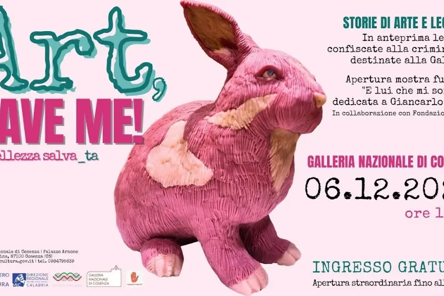 L’arte salvata, a Cosenza in mostra le opere confiscate alla criminalità e omaggio a Giancarlo Siani\n