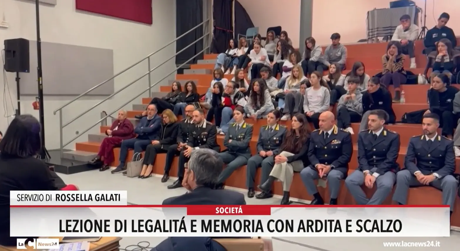 Lezione di legalità e memoria con Ardita e Scalzo