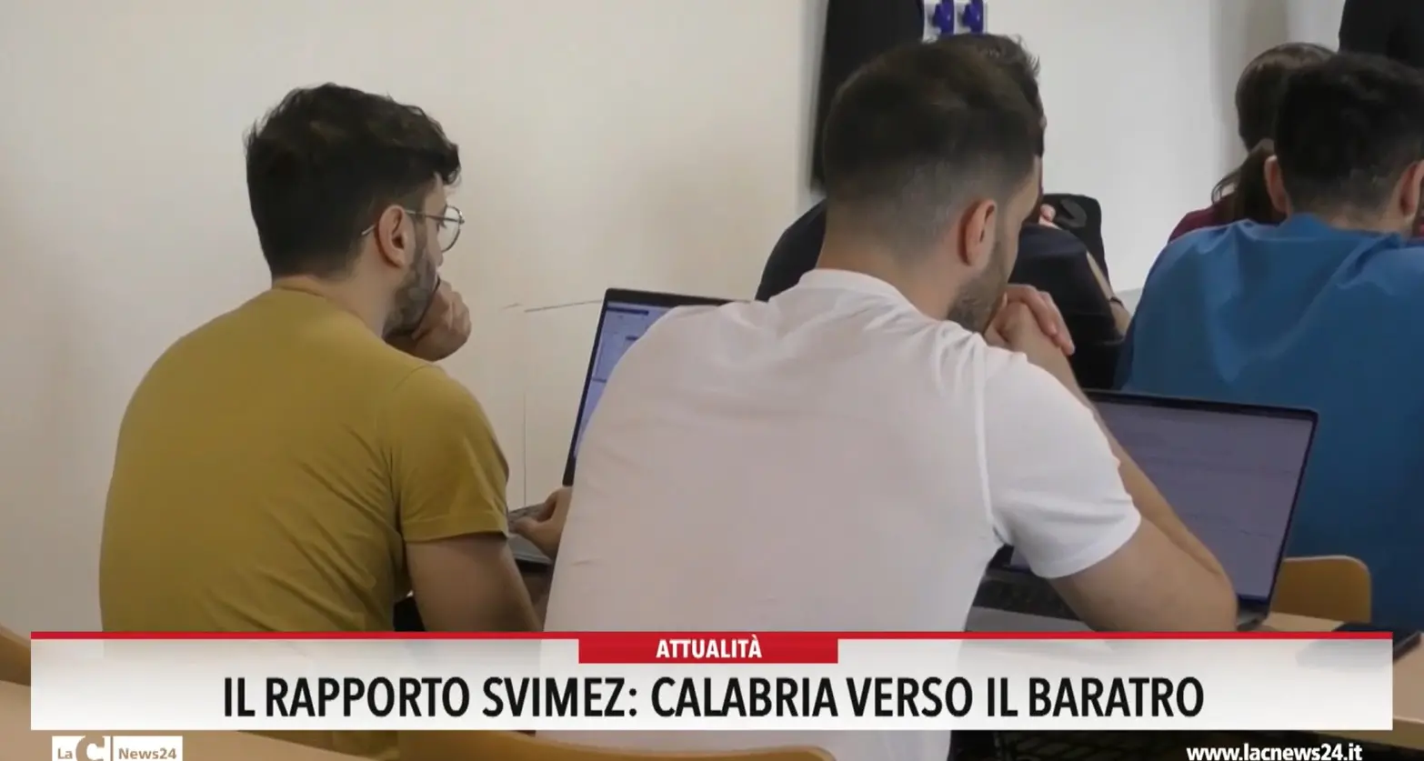 Il rapporto Svimez: Calabria verso il baratro