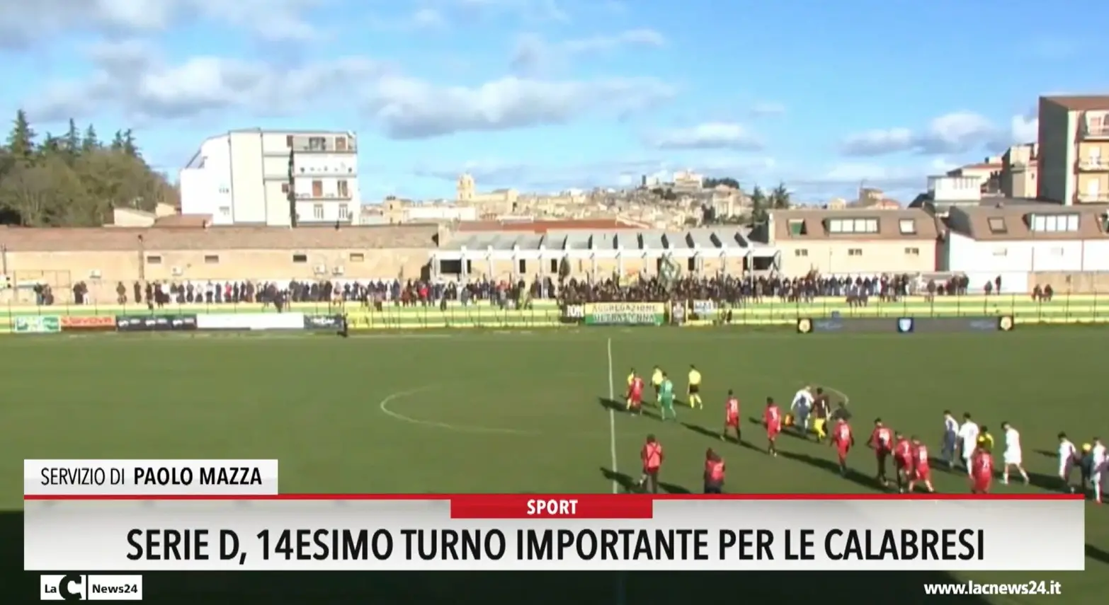 Serie D: 14esimo turno importante per le calabresi
