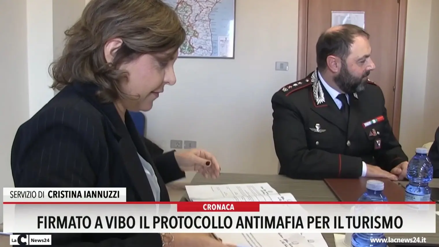Firmato a Vibo il protocollo antimafia per il turismo