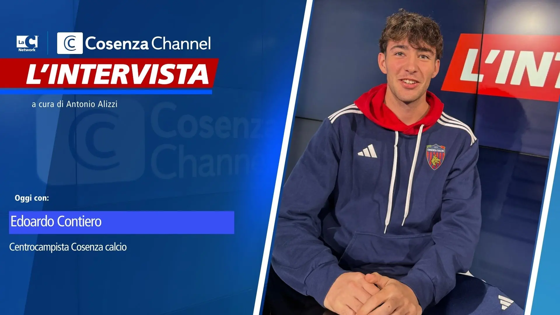 Edoardo Contiero, centrocampista del Cosenza calcio